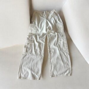 SHEIN Tall M Cream Wide-Leg Cargo Pants